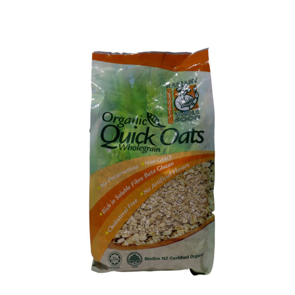 Organic Instant Oats 500g - Yến mạch ăn liền Hữu Cơ 500g - Sản phẩm hữu cơ, nhập khẩu